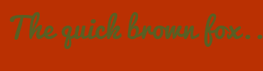 Image with Font Color 595F23 and Background Color BA3002